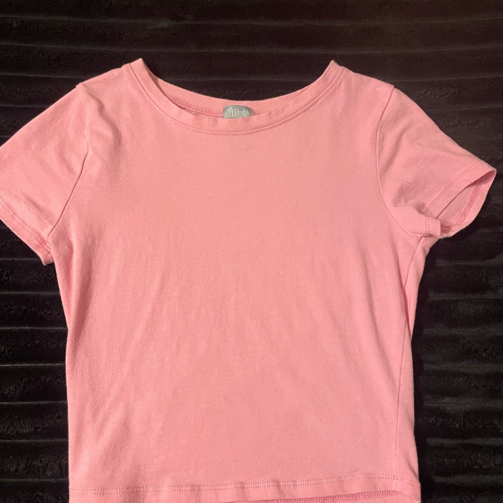 Tilly's Soft Pink Short Sleeve Tee